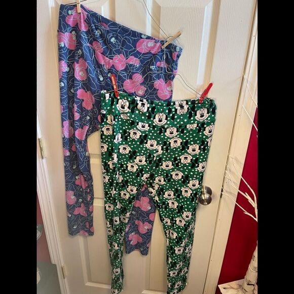 Mini Mouse LuLaRoe tall & curvy leggings set - Picture 1 of 9